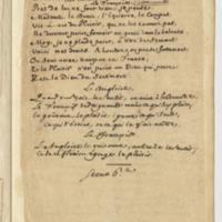 Plaisir (Le), comédie en un acte et en vers libres
