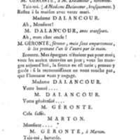 Bourru bienfaisant (Le), comédie en trois actes et en prose, de M. Goldoni, représentée à la cour le 5 novembre 1771, et représentée pour la première fois par les Comédiens français ordinaires du Roi le 4 novembre 1771
