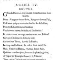 Brutus de M. de Voltaire (Le), avec un Discours sur la tragédie