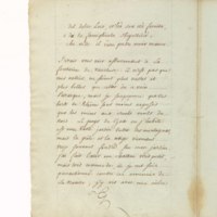 Recueil de lettres de Voltaire, de Mme du Châtelet et de Jean-Jacques Rousseau, préparé en 1782 pour une édition, par un ancien secrétaire de l'abbé de Sade