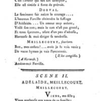 Adélaïde, ou l'Antipathie pour l'amour, comédie en deux actes, en vers de dix syllabes. Représentée pour la première fois, par les Comédiens franc̜ois, le 10 juillet 1780
