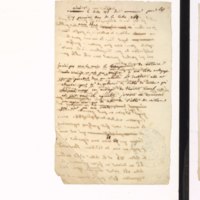 Recueil de lettres de Voltaire, de Mme du Châtelet et de Jean-Jacques Rousseau, préparé en 1782 pour une édition, par un ancien secrétaire de l'abbé de Sade