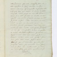 Recueil de lettres de Voltaire, de Mme du Châtelet et de Jean-Jacques Rousseau, préparé en 1782 pour une édition, par un ancien secrétaire de l'abbé de Sade