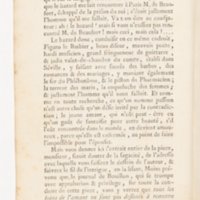 Barbier de Séville, ou la Précaution inutile (Le), comédie en quatre actes, par M. de Beaumarchais, représentée sur le théâtre de la Comédie Française le 23 février 1775 (avec une Lettre modérée sur la chute et la critique du Barbier de Séville)