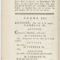 Philosophe sans le savoir (Le), comédie en prose et en cinq actes… par M. Sedaine. [Paris, les Comédiens français, 2 novembre 1765]