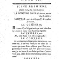 Amants sans le sçavoir (Les), comédie, en trois actes, et en prose, représentée pour la premiere fois par les Comédiens ordinaires du Roi, le 6 juillet 1771, au théâtre du Palais des Tuileries