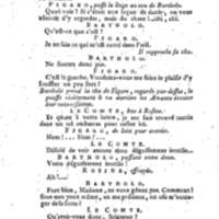 Barbier de Séville, ou la Précaution inutile (Le), comédie en quatre actes, par M. de Beaumarchais, représentée sur le théâtre de la Comédie Française le 23 février 1775 (avec une Lettre modérée sur la chute et la critique du Barbier de Séville)