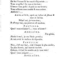 Adélaïde, ou l'Antipathie pour l'amour, comédie en deux actes, en vers de dix syllabes. Représentée pour la première fois, par les Comédiens franc̜ois, le 10 juillet 1780