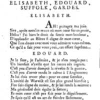 Comte de Warwik [sic] (Le), tragédie par M. de La Harpe, représentée pour la première fois par les Comédiens françois ordinaires du Roi, le 7 novembre 1763