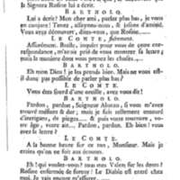 Barbier de Séville, ou la Précaution inutile (Le ), comédie en quatre actes, par M. de Beaumarchais, représentée sur le théâtre de la Comédie Française le 23 février 1775 (avec une Lettre modérée sur la chute et la critique du Barbier de Séville)