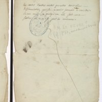 Recueil de lettres de Voltaire, de Mme du Châtelet et de Jean-Jacques Rousseau, préparé en 1782 pour une édition, par un ancien secrétaire de l'abbé de Sade