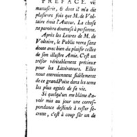 Lettres de M. de Voltaire et de sa célèbre amie [la marquise du Châtelet] ; suivies d'un petit Poëme, d'une lettre de J.-J. Rousseau, & d'un parallèle entre Voltaire et J.-J. Rousseau