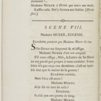 Eugénie, drame en cinq actes en prose, enrichi de figures en taille-douce ; avec un Essai sur le drame sérieux