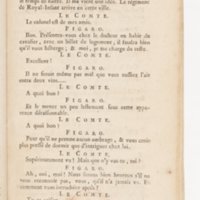 Barbier de Séville, ou la Précaution inutile (Le), comédie en quatre actes, par M. de Beaumarchais, représentée sur le théâtre de la Comédie Française le 23 février 1775 (avec une Lettre modérée sur la chute et la critique du Barbier de Séville)