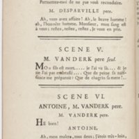 Philosophe sans le savoir (Le), comédie en prose et en cinq actes… par M. Sedaine. [Paris, les Comédiens français, 2 novembre 1765]
