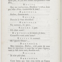 Barbier de Séville, ou la Précaution inutile (Le), comédie en quatre actes ; par M. de Beaumarchais ; représentée & tombée sur le théâtre de la Comédie Françoise aux Tuileries, le 23 de février 1775