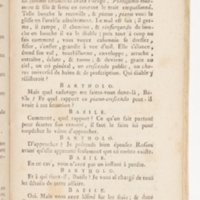 Barbier de Séville, ou la Précaution inutile (Le), comédie en quatre actes, par M. de Beaumarchais, représentée sur le théâtre de la Comédie Française le 23 février 1775 (avec une Lettre modérée sur la chute et la critique du Barbier de Séville)