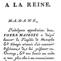 Mustapha et Zéangir, tragédie en cinq actes et en vers, représentée sur le théâtre de Fontainebleau, devant Leurs Majestés, le 1er novembre 1776