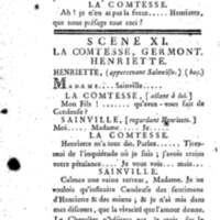 Amants sans le sçavoir (Les), comédie, en trois actes, et en prose, représentée pour la premiere fois par les Comédiens ordinaires du Roi, le 6 juillet 1771, au théâtre du Palais des Tuileries