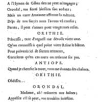 Amazones (Les), tragédie en cinq actes, par madame du Boccage, représentée par les Comédiens ordinaires du Roy, aux mois de juillet et d'août 1749