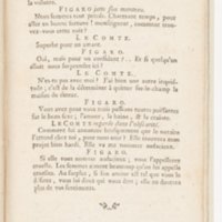 Barbier de Séville, ou la Précaution inutile (Le), comédie en quatre actes, par M. de Beaumarchais, représentée sur le théâtre de la Comédie Française le 23 février 1775 (avec une Lettre modérée sur la chute et la critique du Barbier de Séville)