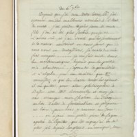 Recueil de lettres de Voltaire, de Mme du Châtelet et de Jean-Jacques Rousseau, préparé en 1782 pour une édition, par un ancien secrétaire de l'abbé de Sade