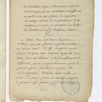 Recueil de lettres de Voltaire, de Mme du Châtelet et de Jean-Jacques Rousseau, préparé en 1782 pour une édition, par un ancien secrétaire de l'abbé de Sade