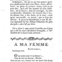 Anglomane, ou l'Orpheline léguée (L'), comédie en un acte et en vers libres, par M. Saurin, … [Fontainebleau, Comédiens français, 5 novembre 1772 ; Paris, 23 novembre 1772.] Suivie d'une Épître à un jeune poète qui veut renoncer aux Muses