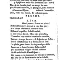 Roi Lear (Le), tragédie en cinq actes, par M. Ducis, représentée à Versailles le 16 janvier 1783 ; et à Paris, le 26 du même mois, par les Comédiens français