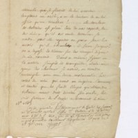 Recueil de lettres de Voltaire, de Mme du Châtelet et de Jean-Jacques Rousseau, préparé en 1782 pour une édition, par un ancien secrétaire de l'abbé de Sade