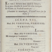 Célibataire (Le), comédie en cinq actes et en vers, représentée pour la première fois par les Comédiens françois, le 20 septembre 1775