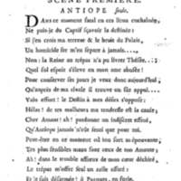 Amazones (Les), tragédie en cinq actes, par madame du Boccage, représentée par les Comédiens ordinaires du Roy, aux mois de juillet et d'août 1749