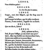 Roi Lear (Le), tragédie en cinq actes, par M. Ducis, représentée à Versailles le 16 janvier 1783 ; et à Paris, le 26 du même mois, par les Comédiens français