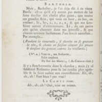 Barbier de Séville, ou la Précaution inutile (Le), comédie en quatre actes ; par M. de Beaumarchais ; représentée & tombée sur le théâtre de la Comédie Françoise aux Tuileries, le 23 de février 1775