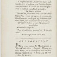 Eugénie, drame en cinq actes en prose, enrichi de figures en taille-douce ; avec un Essai sur le drame sérieux