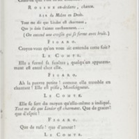 Barbier de Séville, ou la Précaution inutile (Le), comédie en quatre actes ; par M. de Beaumarchais ; représentée & tombée sur le théâtre de la Comédie Françoise aux Tuileries, le 23 de février 1775