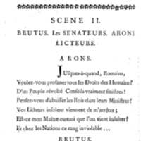 Brutus de M. de Voltaire (Le), avec un Discours sur la tragédie