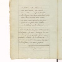 Recueil de lettres de Voltaire, de Mme du Châtelet et de Jean-Jacques Rousseau, préparé en 1782 pour une édition, par un ancien secrétaire de l'abbé de Sade