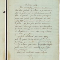 Recueil de lettres de Voltaire, de Mme du Châtelet et de Jean-Jacques Rousseau, préparé en 1782 pour une édition, par un ancien secrétaire de l'abbé de Sade