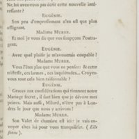 Eugénie, drame en cinq actes en prose, enrichi de figures en taille-douce ; avec un Essai sur le drame sérieux