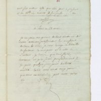 Recueil de lettres de Voltaire, de Mme du Châtelet et de Jean-Jacques Rousseau, préparé en 1782 pour une édition, par un ancien secrétaire de l'abbé de Sade