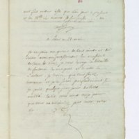 Recueil de lettres de Voltaire, de Mme du Châtelet et de Jean-Jacques Rousseau, préparé en 1782 pour une édition, par un ancien secrétaire de l'abbé de Sade