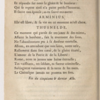 Chérusques (Les), tragédie ; tirée du théâtre allemand ; par M. Bauvin