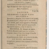 Venise sauvée, tragedie. Représentée par les Comédiens françois, le 5 décembre 1746… [Seconde édition]