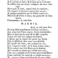 Comte de Warwik [sic] (Le), tragédie par M. de La Harpe, représentée pour la première fois par les Comédiens françois ordinaires du Roi, le 7 novembre 1763
