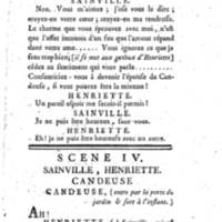 Amants sans le sçavoir (Les), comédie, en trois actes, et en prose, représentée pour la premiere fois par les Comédiens ordinaires du Roi, le 6 juillet 1771, au théâtre du Palais des Tuileries
