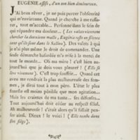 Eugénie, drame en cinq actes en prose, enrichi de figures en taille-douce ; avec un Essai sur le drame sérieux