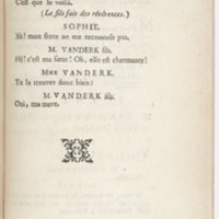 Philosophe sans le savoir (Le), comédie en prose et en cinq actes… par M. Sedaine. [Paris, les Comédiens français, 2 novembre 1765]