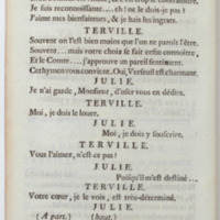 Célibataire (Le), comédie en cinq actes et en vers, représentée pour la première fois par les Comédiens françois, le 20 septembre 1775