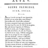 Ajax, tragédie par M. Poinsinet de Sivry